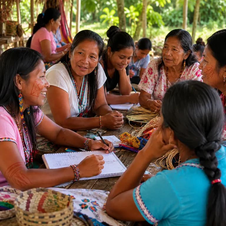 Mujeres Sikuani - Educación, Cultura y Liderazgo